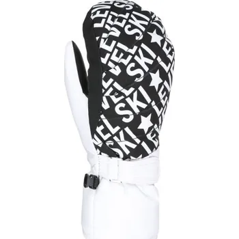 Sportovní chránič Dámské lyžařské rukavice Level ULTRALITE XS Bílá, Černá