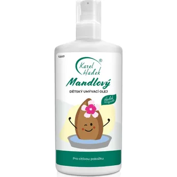 Tělový olej Dětský mycí mandlový olej Hadek velikost: 200 ml