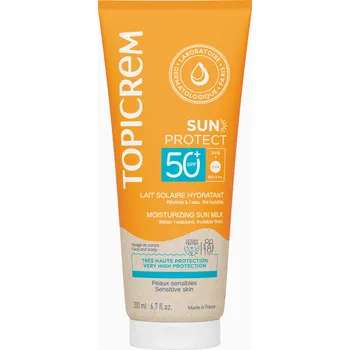 Přípravek na opalování Topicrem SUN PROTECT Hydratační mléko na opalování SPF50+ 200ml