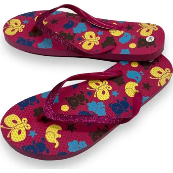 Dámské žabky Sport Dámské růžové žabky Barva: Fuchsiová, Velikost: 40