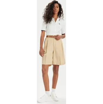 Pánské kraťasy Tommy Hilfiger Bermudy WW0WW41771 Béžová Relaxed Fit 40