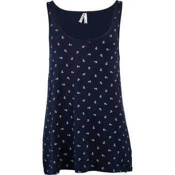 Dámské tílko Willard HELGA M Tmavě modrá, Bílá