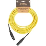 Cascha Standard Line Mic Cable Yellow 9m + prodloužená záruka 3 roky