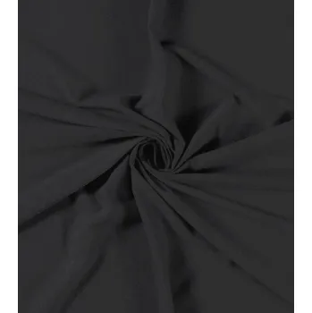 Úplet bavlněný s elastanem černý | RTex