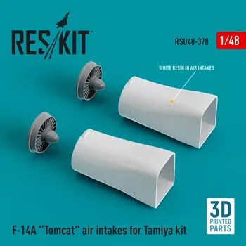Plastikový model Reskit 1/48 F-14A 'Tomcat' air intakes (TAM) 3D Print
