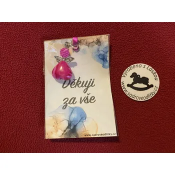HandMade by VeJa Dárková karta - děkuji za vše