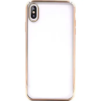Pouzdro na mobilní telefon Měkké pouzdro Devia Glitter (TPU) iPhone XS Max (6.5) zlaté