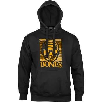 Pánská mikina bones Pánská mikina black and gold hood black