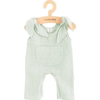 Dupačky NEW BABY kojenecké mušelínové lacláčky Comfort clothes šalvějová vel.74 cm (6-9m)