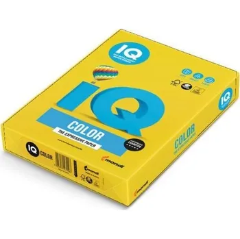 Barevný papír Papír xerografický IQ Color A3, 80 g, IG50 intenzivně žlutý