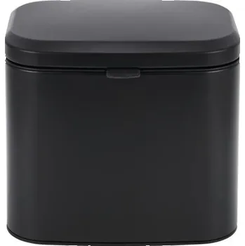 Odpadkový koš Odpadkový koš se sklápěcím víkem REIKA AKITA černá