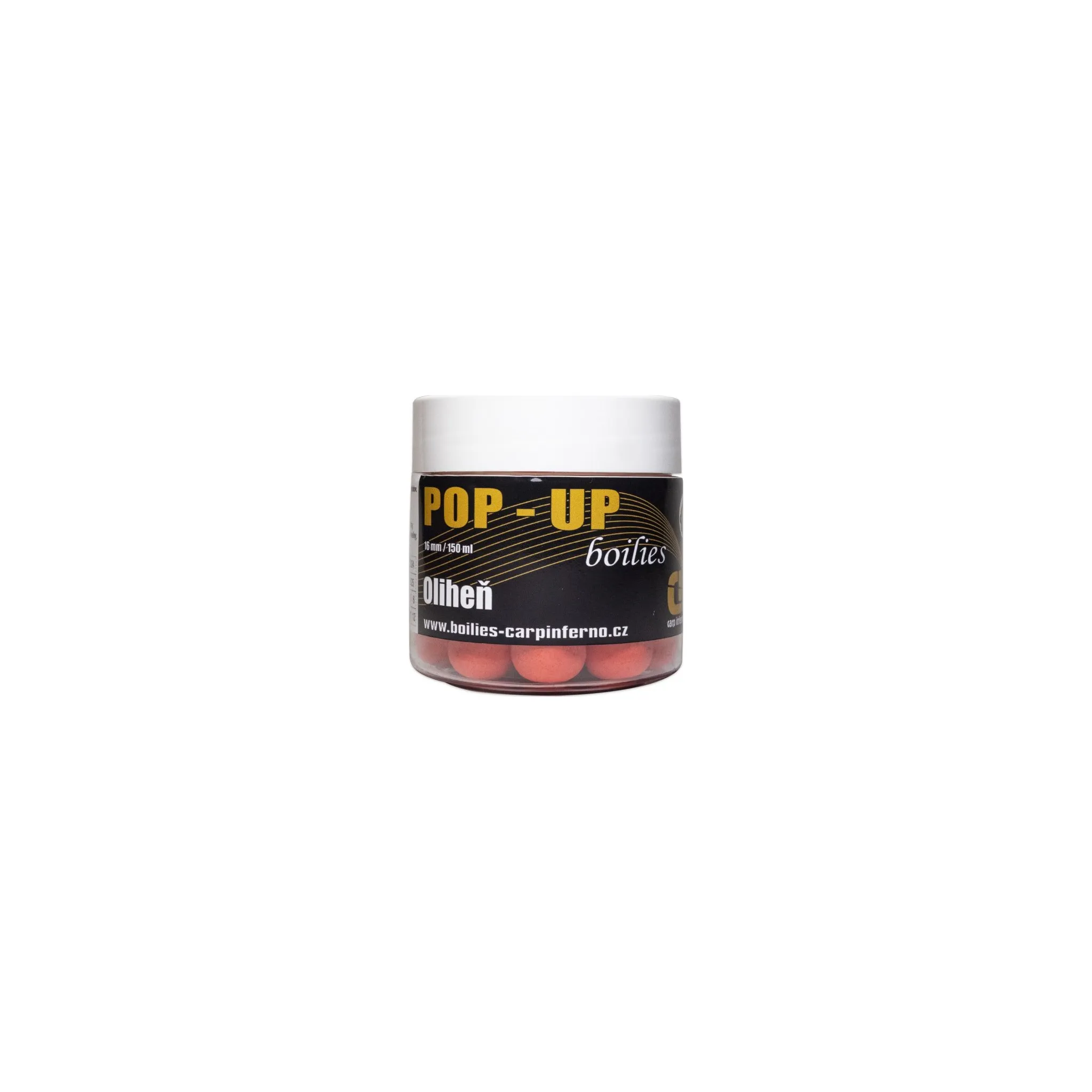 Fotografie 1 - Boilies Carp Inferno Pop-Up Boilies 16 mm/150 ml Oliheň