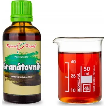 Přírodní produkt Bylinné kapky s.r.o. Granátovník tinktura 50 ml