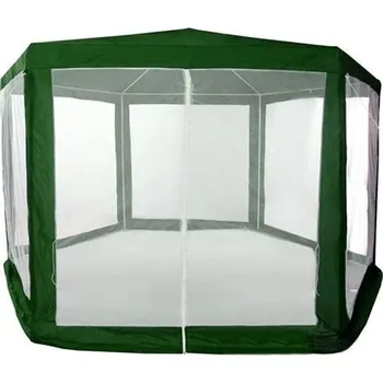 Zahradní stan ModernHome Zahradní stan s moskytiérou 4x2 m - zelený