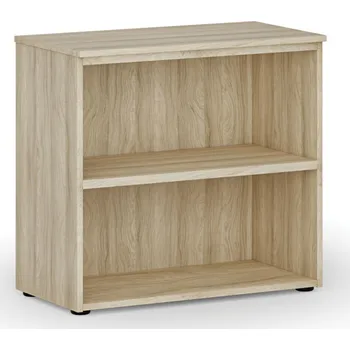 Nábytek B2B Partner Kancelářský regál PRIMO WOOD, 800 x 420 x 740 mm, dub přírodní