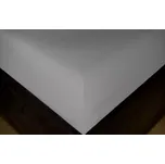 Brotex Jersey prostěradlo EXCLUSIVE Světle šedá 200 x 200