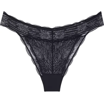 Kalhotky Dámské kalhotky Triumph Lift Smart Highleg Brazilian EX - Triumph černá (0004) 00XL