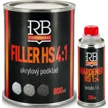 Rustbreaker RB FILLER HS 4:1 AKRYLOVÝ PODKLAD Barva: černá, Balení: 0,8 l + 0,2 l