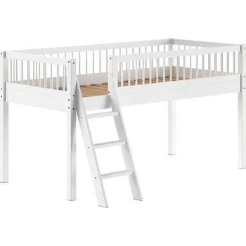 Dětská postel Bílá patrová postel Vipack Forrest 90 x 200 cm