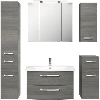 Koupelnový nábytek Koupelnová sestava Pelipal xpressline 4010 144 cm grafit 4010.0806112190