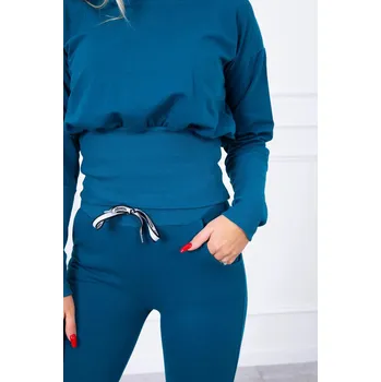 Komplet z szerokimi ściągaczami morski UNI