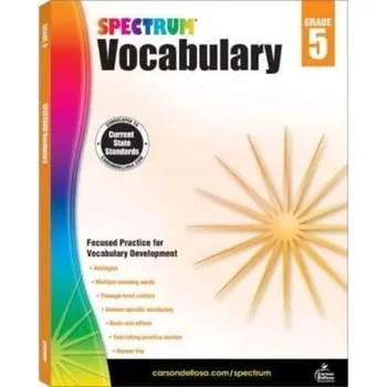 Umění Spectrum Vocabulary Grade 5 - Civille, Gail Vance (Sensory Spectrum Incorporated, New Providence, New Jersey, USA); Carr, B. Thomas