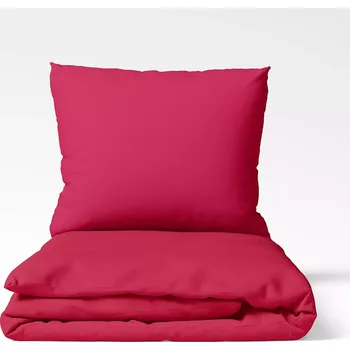 Povlečení Bavlněné povlečení - malinové 140x200+70x90