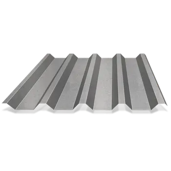 Střešní krytina Hornval Trapézový plech T55 Pozink 0,5 mm š. 1 055 mm 1 m2
