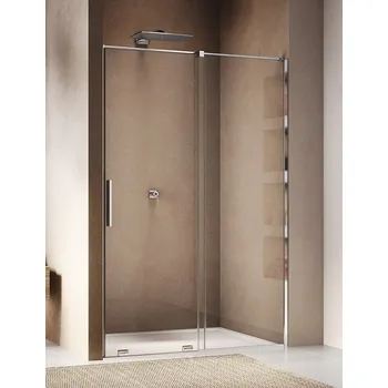 Sprchové dveře Ronal (Sanswiss) Ronal, AMALIA jednodílné posuvné dveře s pevnou stěnou v rovině D35S2 Šířka: 120 cm, Barva povrchu: 50 aluchrom + doprava zdarma + při platbě převodem sleva navíc