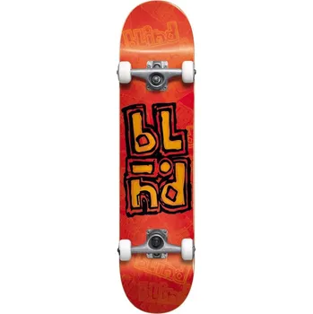 Skateboard blind Skateboard og stacked stamp fp complete orange