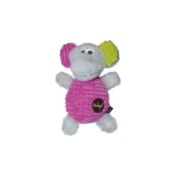 Hračka pro psa Nayeco hračka pro psa slon plyšová 24 cm růžová