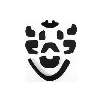 Unihoc Mask padding ALPHA PRIME EVOLAB (fabric covered) Náhradní polstrování černá