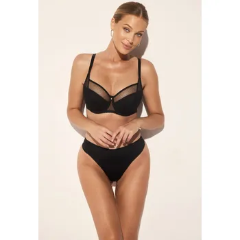 Podprsenka Polovyztužená dámská podprsenka Kinga BC-676/1 Sophia bílá 105F