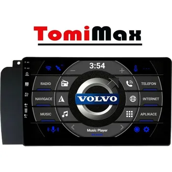 Autorádio TomiMax Volvo XC70/V70/S60 Android 14 autorádio s WIFI, GPS, USB, BT HW výbava: QLED 4 Core 2GB+32GB LOW - pouze displej A,C - Model auta: Volvo XC70/V70/S60 2004-2009, Velikost obrazovky: Dotyková obrazovka: 9"