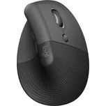 Logitech myš Lift Vertical Ergonomic Mouse for Business/ bezdrátová / pro praváky/ grafit-černá