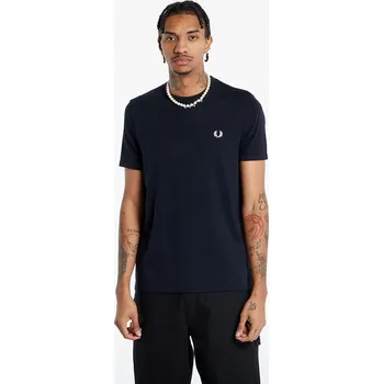 Pánské tričko Tričko FRED PERRY Ringer Tee navy L