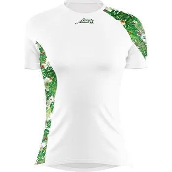 Dámské funkční triko krátký rukáv TROPICAL bílá Bamboo Ultra