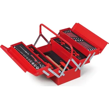 B2B Partner Rozevírací dílenský kufr s nářadím, 205 x 404 x 202 mm