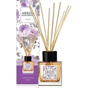 Osvěžovač vzduchu BHP04 Areon AH Perfum Sticks Violet 50ml, tyčinkový difuzér