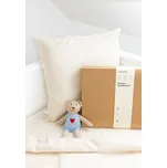 NANOSPACE Dětské povlečení pro alergiky Nanobavlna® – režná biobavlna 1+1 45 x 60 cm, 90 x 135 cm