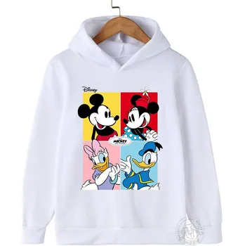 Chlapecký svetr MIKINA Disney "Mickey + Donald", různé barvy Barva: bílá (bs), Velikost: 150