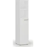B2B Partner Kombinovaná kancelářská skříň PRIMO WHITE, dveře na 3 patra, 400 x 420 x 1781 mm, bílá