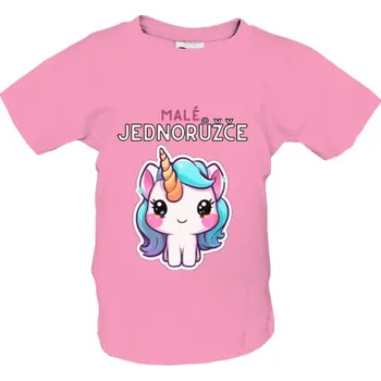 Pánské tričko Tričko s potiskem Malé jednorůžče dětské