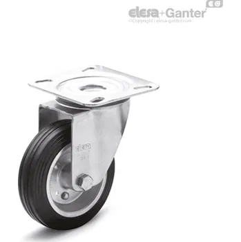 Pojezdové kolečko Otočná kola s ocelovým držákem Pojezdová kola RE.E3-SBL-N