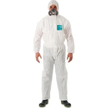 Jednorázový oděv Jednorázová kombinéza typ 5/6 Ansell Alphatec 1800 Standard, bílá, velikost L