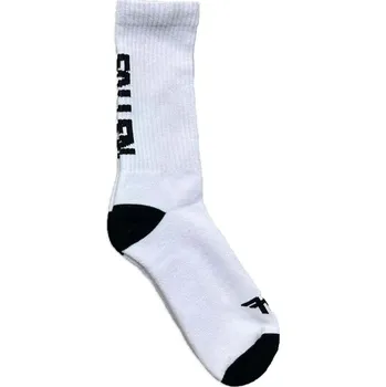 Pánské ponožky fallen Pánské ponožky bar logo socks white/black