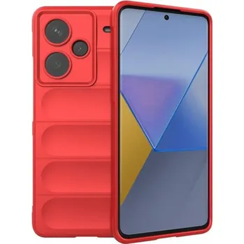 Pouzdro na mobilní telefon Magic Shield obal, Xiaomi Redmi Note 13 Pro+ 5G, červený