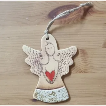 Závěsný keramický anděl Motiv: 2
