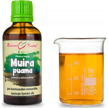 Přírodní produkt Bylinné kapky s.r.o. Muira Puama tinktura 50 ml