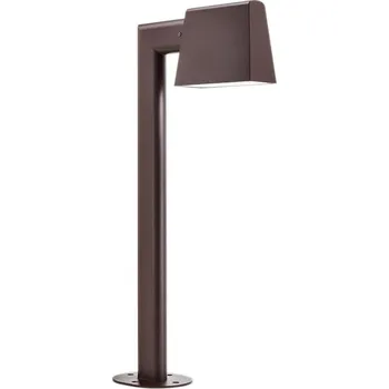 Venkovní osvětlení Il Fanale Z2C1 Saint Tropez, industriální sloupkové svítidlo do exteriéru, 1x15W E27, hnědá, výška 87cm, IP65